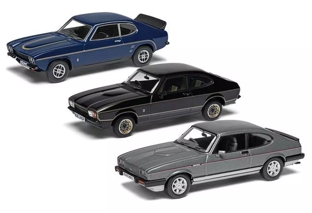 ミニカー　1/43 フォード カプリ スポーティング トリロジー 3台セット [CGVC01302]