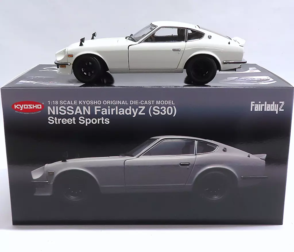 ミニカー　1/18 NISSAN FairladyZ(S30) Street Sports(ホワイト) [08219W]