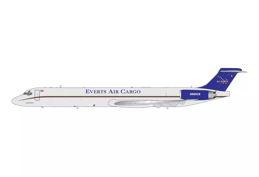 ミニカー　1/200 MD-80SF エバーツ・エア・カーゴ N965CE [G2VTS1073]