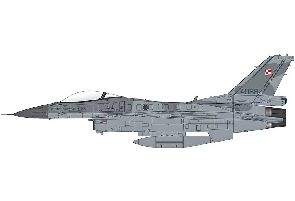 ミニカー　1/72 F-16C ”ポーランド空軍 第 32戦術航空軍基地 ワスク 2019” [HA38040]