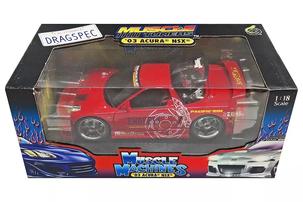 ミニカー　1/18 ’03 ACURA NSX(レッド) [71169]