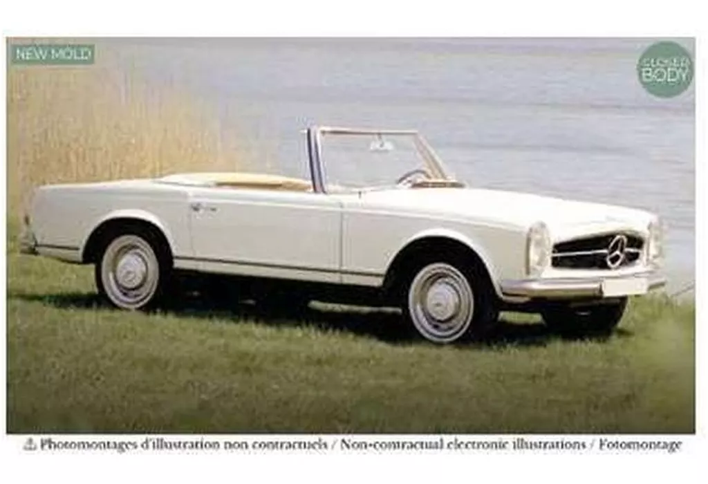 ミニカー　1/12 MB 230 SL 1963(ホワイト) [123800]