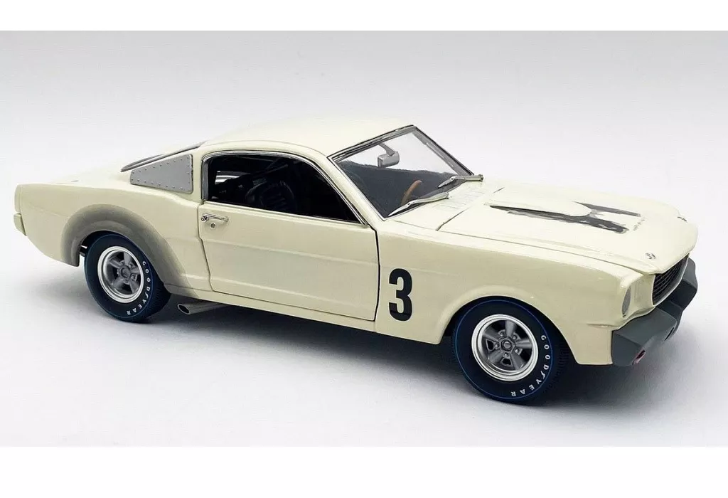 ミニカー　1/18 シェルビー GT350R 1965年 プロトタイプ(ホワイト) [A1801878]