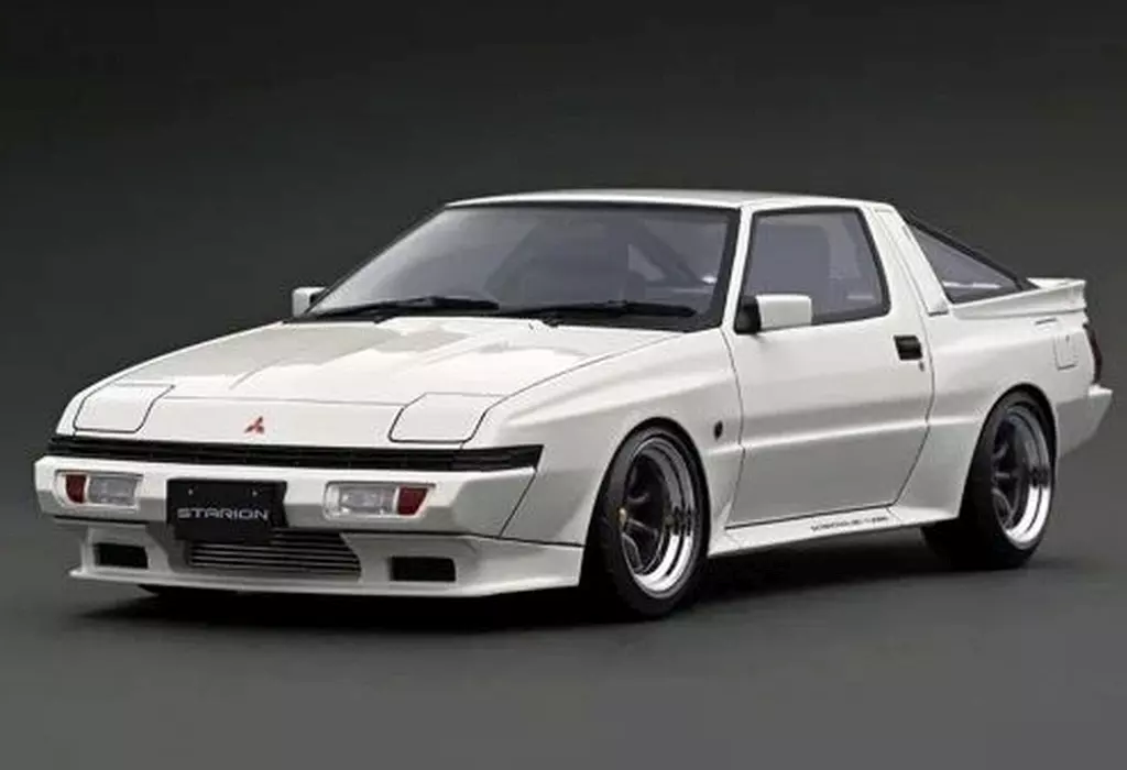 ミニカー　1/18 Mitsubishi STARION 2600 GSR-VR E-A187A(ホワイト) [IG3707]
