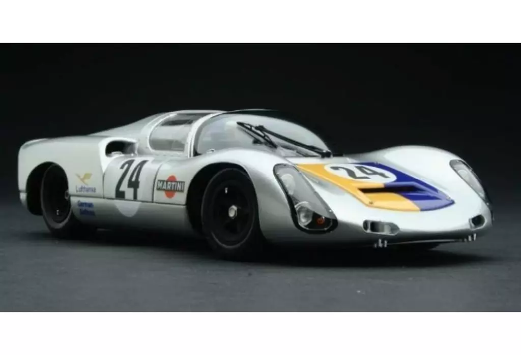 1/18 ポルシェ910 マルティニ/ルフトハンザ ニュルブルクリンク 1000km 1968年 R.HUHN/D.DECHENT #24 [MTB00063B]