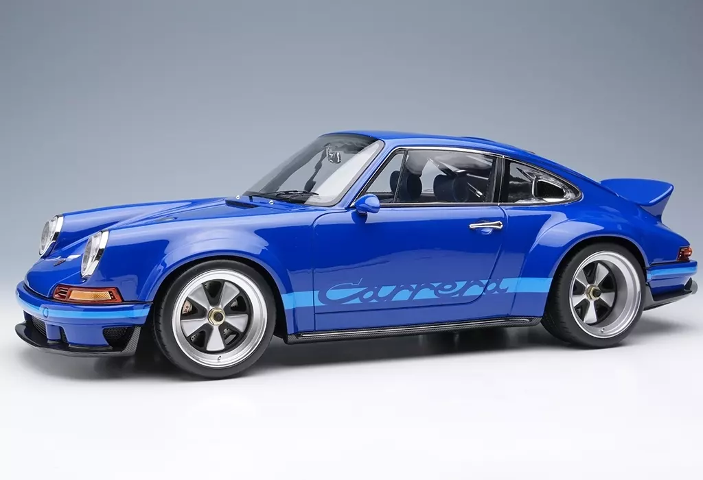 ミニカー　1/18 Singer 911 DLS 2023(インディゴ) [EML018Q]