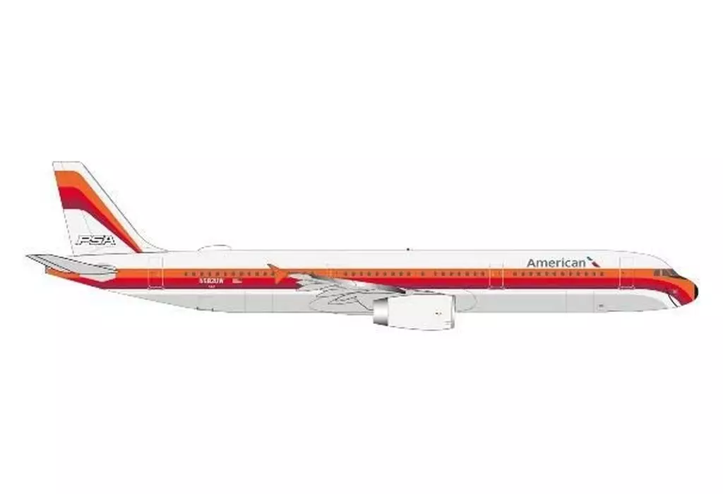 ミニカー　1/500 A321 アメリカン航空 PSA Heritage livery N582UW [HE538244]