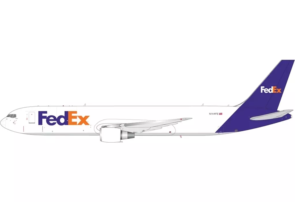 ミニカー　1/200 767-300ERF FedEx N144FE Revised Livery [G2FDX1377]
