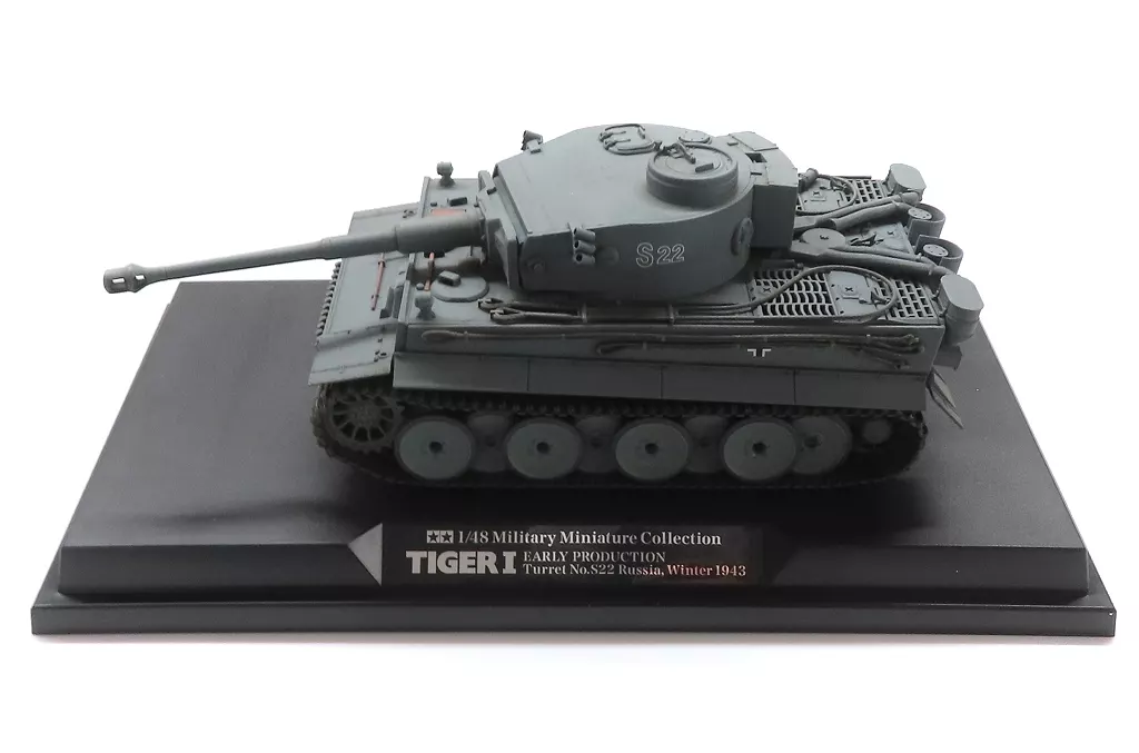 ミニカー　1/48 ドイツ重戦車 タイガー I 初期生産型 グロスドイッチェランド(ジャーマングレー) 「ミリタリーミニチュアコレクション No.9」 [26509]