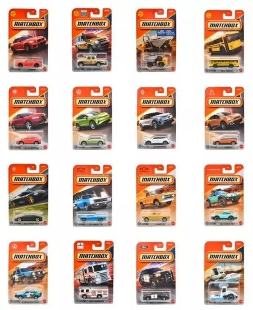 ミニカー　1/64 マッチボックス ベーシックカー 2025 Dアソート [30782-98CD]