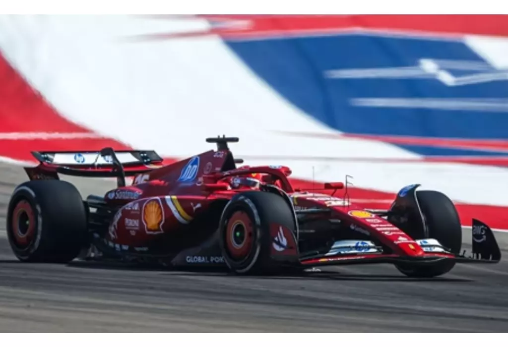 ミニカー　1/18 Ferrari SF24 FORMULA 1 UNITED STATES GP Austin Winner Leclerc - Special pack [BBR241816EDIE]