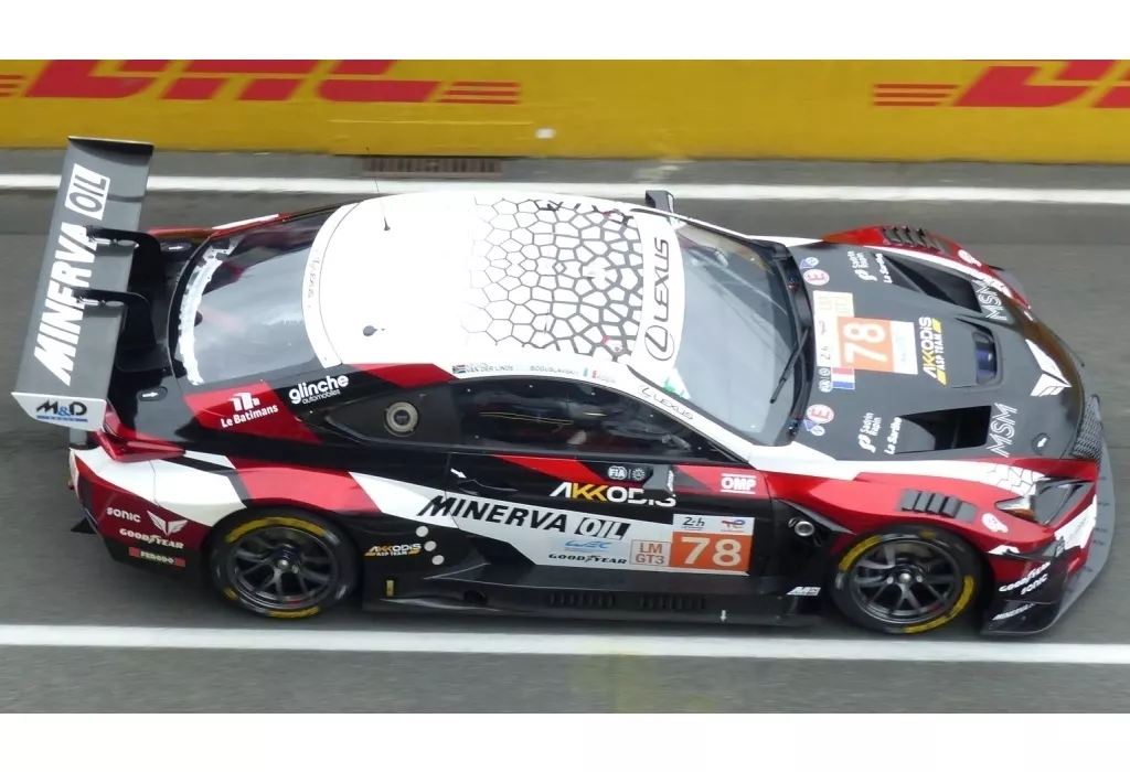 ミニカー　1/18 Lexus RC F GT3 #78 AKKODIS ASP TEAM Le Mans 24H 2024 K. van der Linde - T. Boguslavskiy - A. Robin [18S448]
