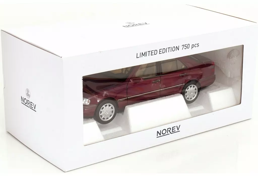 ミニカー　1/18 メルセデス C-Klasse W202 Sedan 1993(レッドメタリック) MODELISSIMO特注品 [183370]