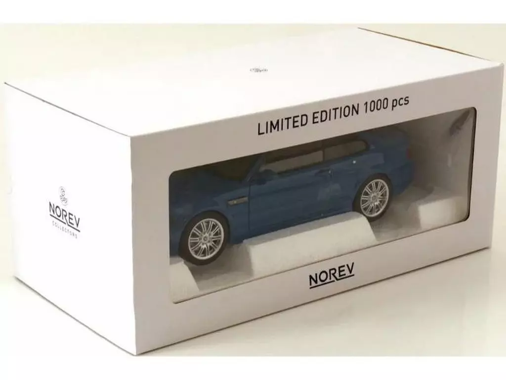 ミニカー　1/18 BMW M3 CSL E46 2000(ブルーメタリック) MODELISSIMO特注品 [183001]