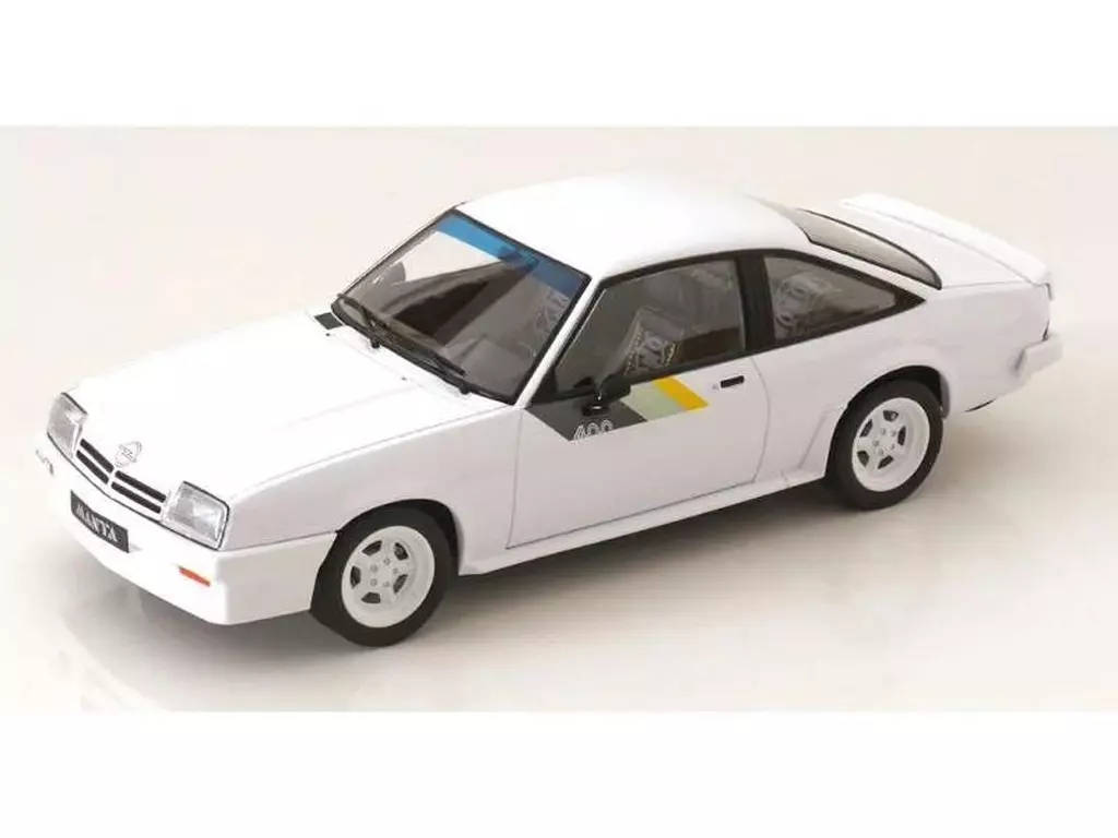 ミニカー　1/18 オペル Manta 400 1982(ホワイト) MODELISSIMO特注品 [183302]