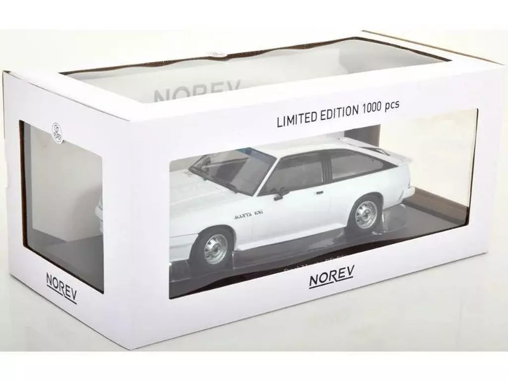ミニカー　1/18 オペル Manta CC GSI 1984(ホワイト) MODELISSIMO特注品 [183316]