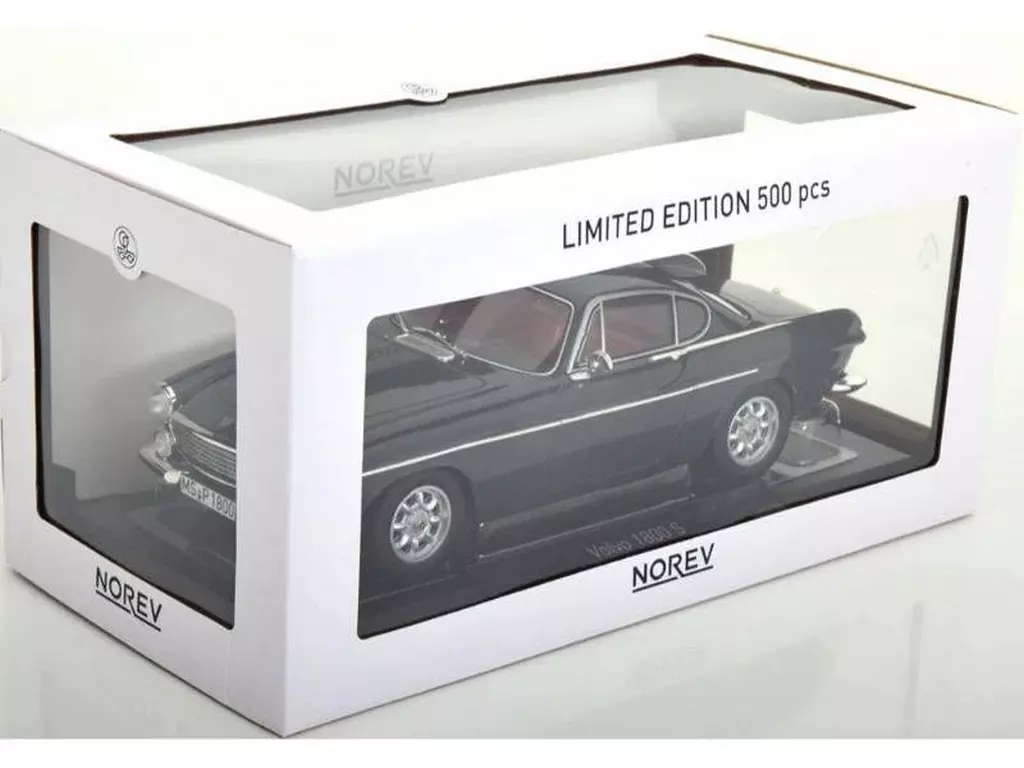 ミニカー　1/18 ボルボ P1800 S 1969(ダークグレー) MODELISSIMO特注品 [188704]