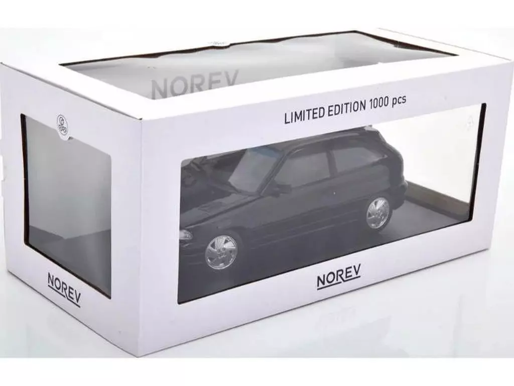 ミニカー　1/18 オペル Astra F GSI 1992(ブラックメタリック) MODELISSIMO特注品 [183671]