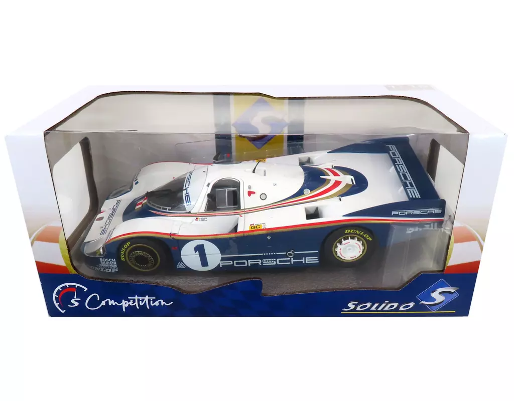 ミニカー　1/18 PORSCHE 956LH WINNER KE MANS 1982 #1(ブルー×ホワイト) [S1805501]
