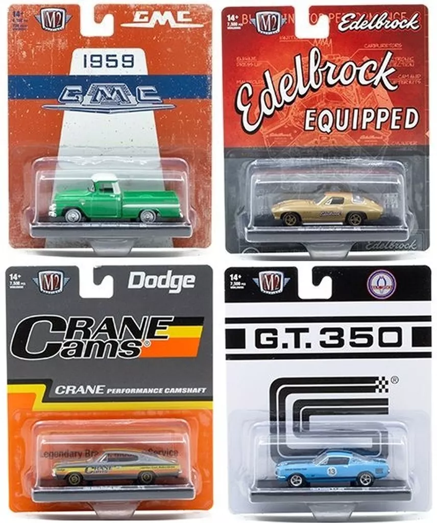 ミニカー　1/64 Drivers Release 124 4個アソート [11228-124]