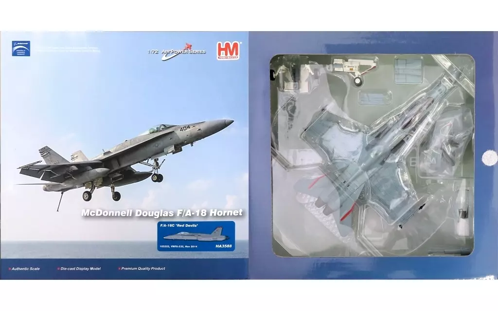 1/72 F/A-18C ”Red Devils” 165222. VMFA-232. Nov 2014 [HA3588