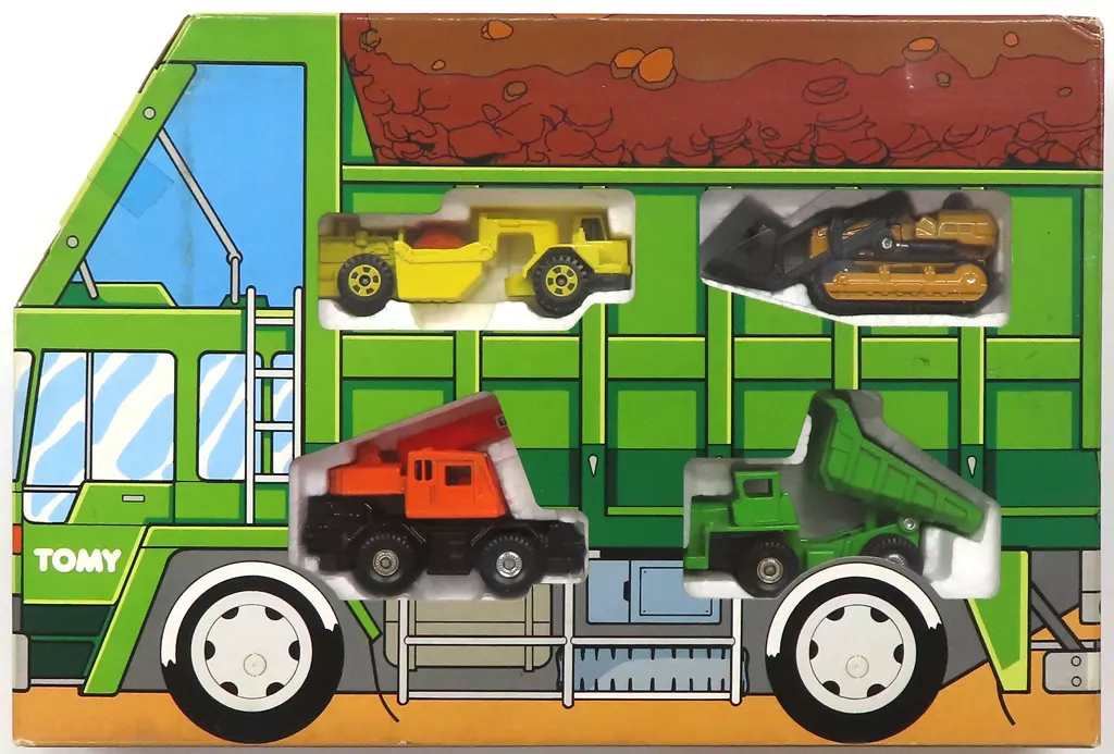 それゆけけんせつしゃセット(4台セット) 「トミカ」