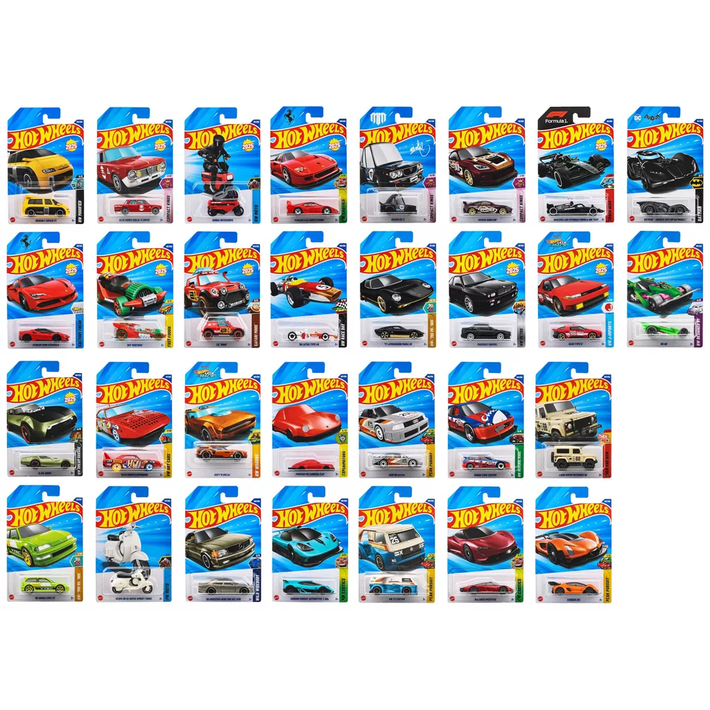 1/64 Hot Wheels ベーシックカー Kアソート [C4982-98PK]