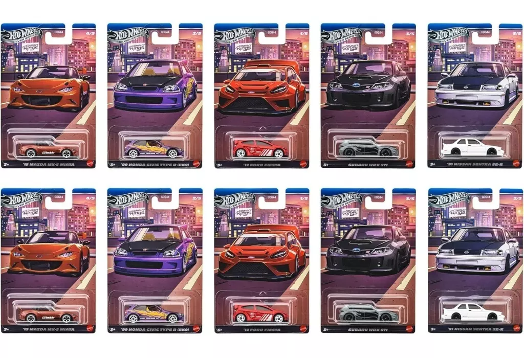 1/64 Hot Wheels テーマオートモーティブ コンパクト・キングス 10個アソート [GDG44-987Q]