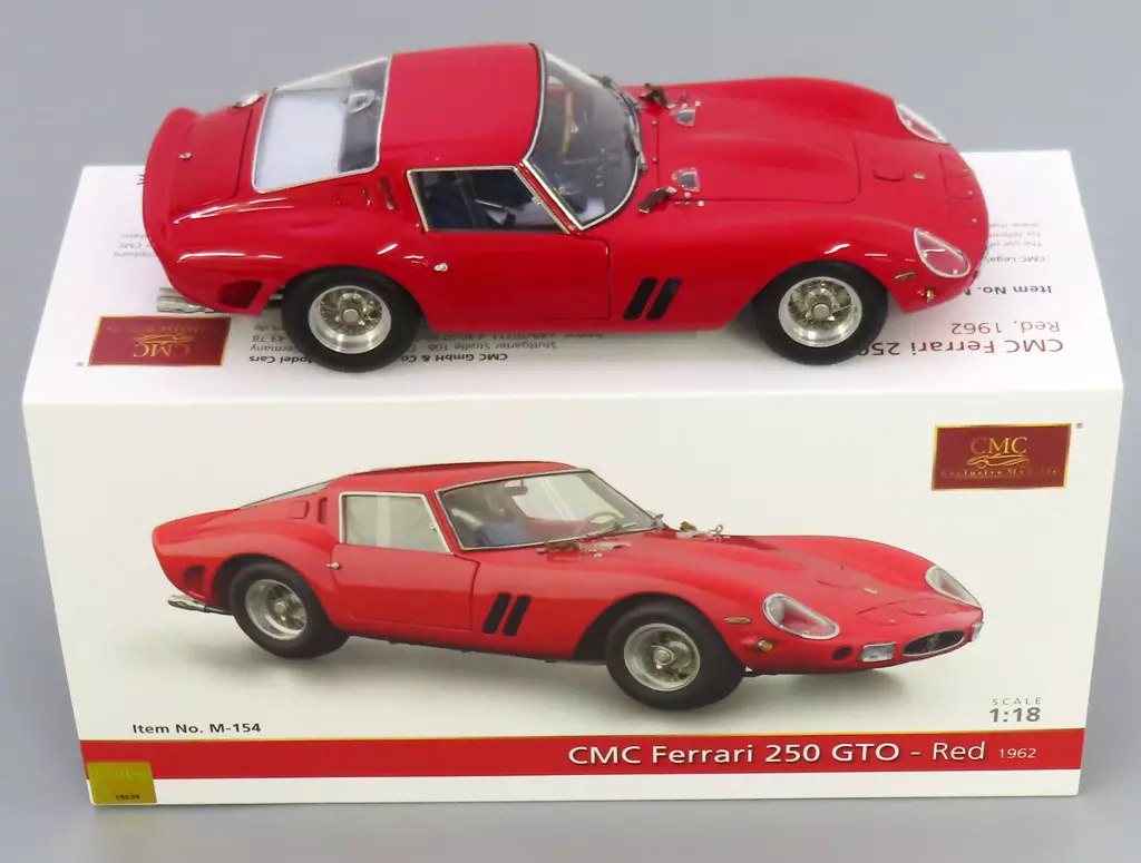 1/18 CMC Ferrari 250 GTO 1962(レッド) [M-154]