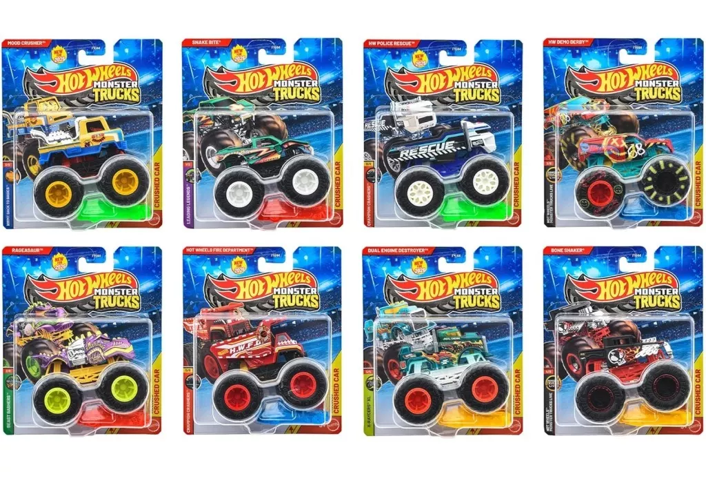 1/64 Hot Wheels モンスタートラック 8個アソート [FYJ44-982B]
