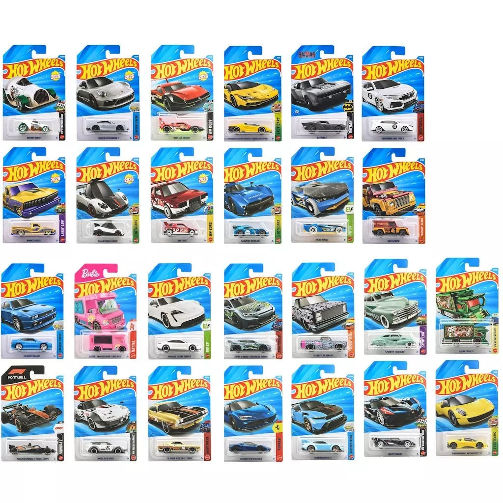 1/64 Hot Wheels ベーシックカー 2026 Bアソート [C4982-98RB]