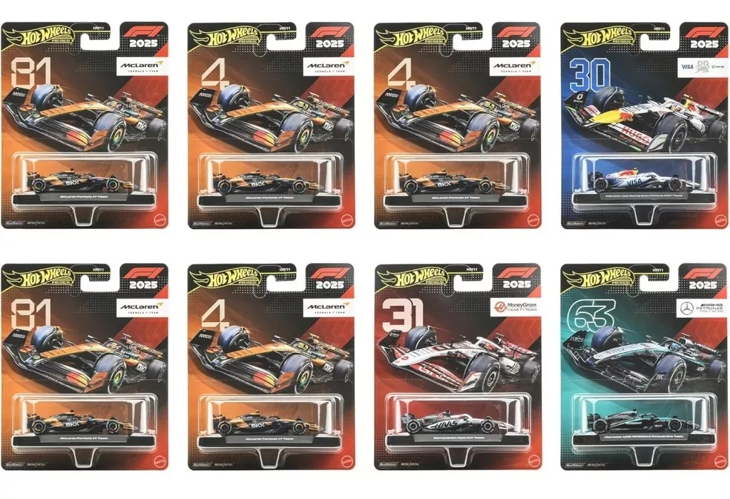 1/64 Hot Wheels プレミアム レース 8個アソート [HRV11-986J]