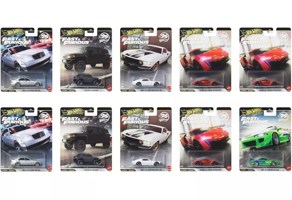 1/64 Hot Wheels ワイルド・スピード プレミアム 10個アソート [HNW46-986N]