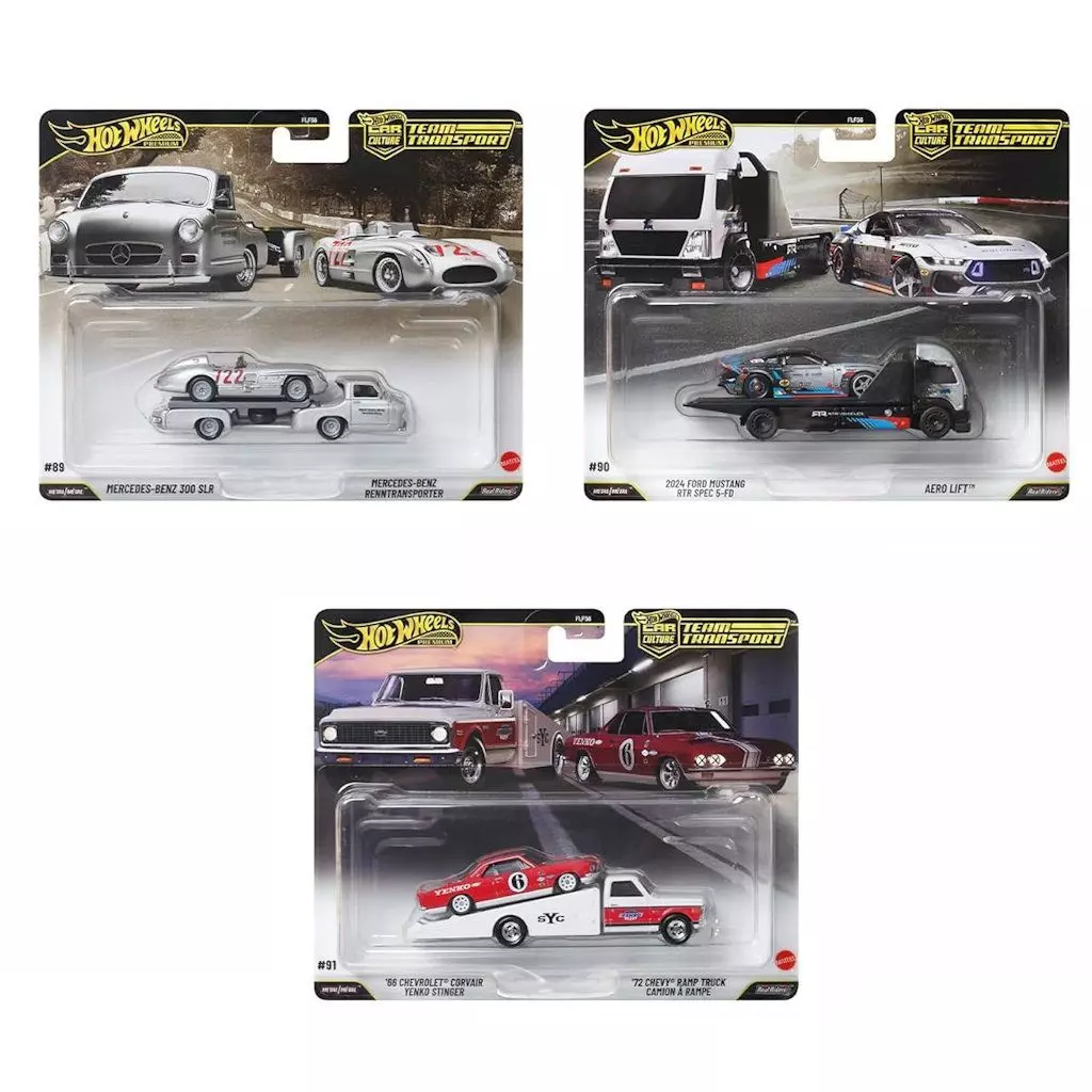 1/64 Hot Wheels チームトランスポート 4個アソート [FLF56-987K]