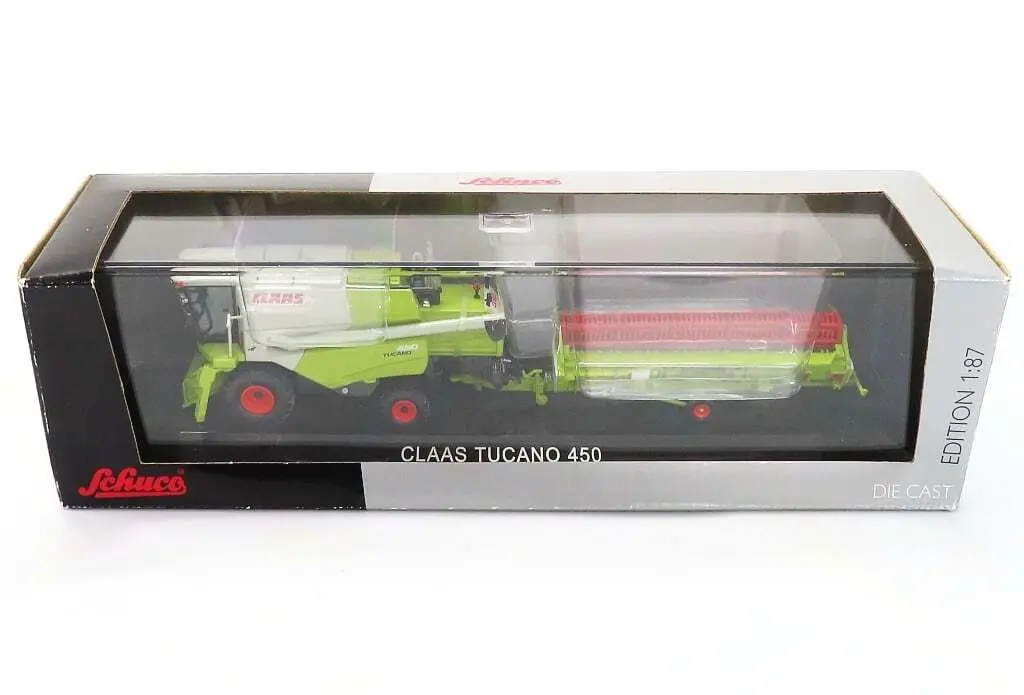 クラース TUCANO450 ミニカー 駿河屋 -<中古>1/87 CLAAS TUCANO 450 Modellauto(ライトグリーン