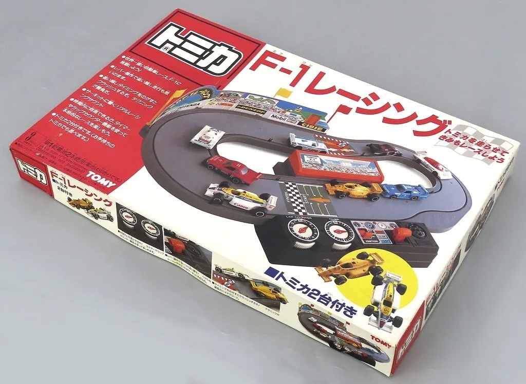 F1レーシング トミカ2台付き 「トミカ」 [263593](ロータスF-1びフロント車軸に曲がり(初期不良)有り)