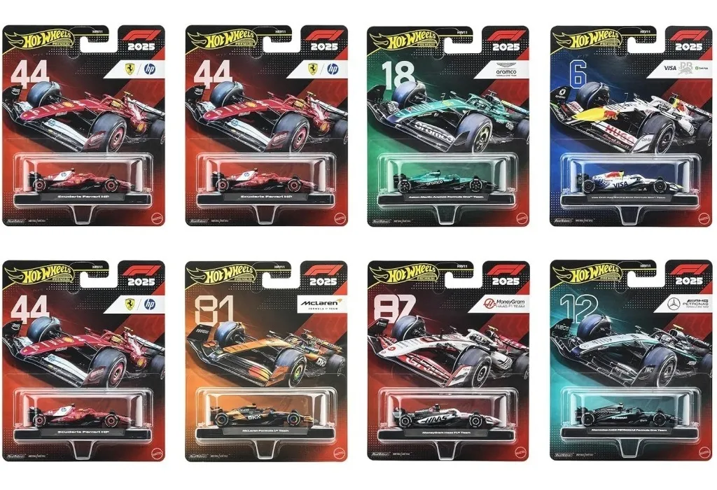 1/64 Hot Wheels プレミアム レース 8個アソート [HRV11-986L]