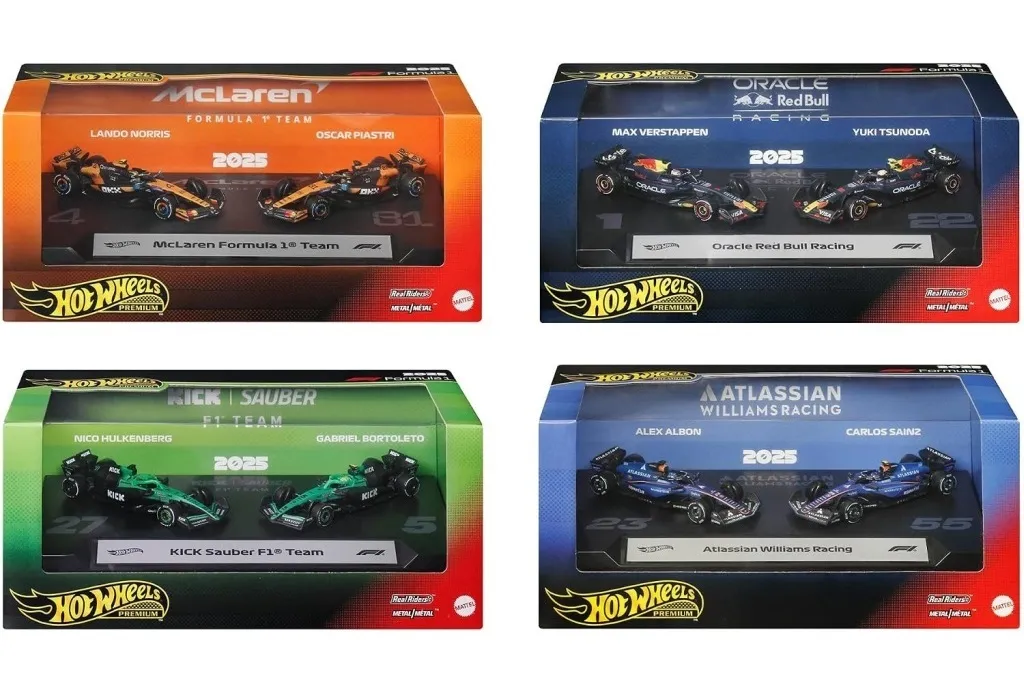 1/64 Hot Wheels プレミアム レース 2パック 4個アソート [JMM89-986B]