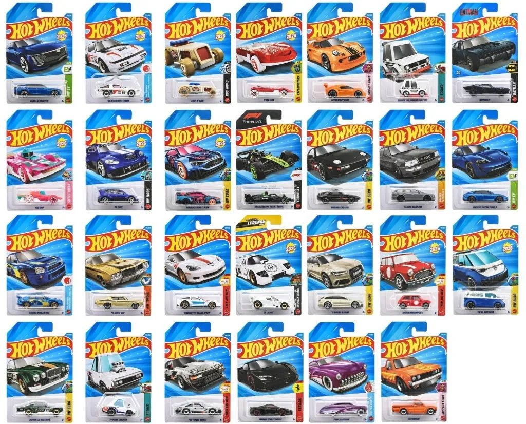1/64 Hot Wheels ベーシックカー 2026 Jアソート [C4982-98RJ]