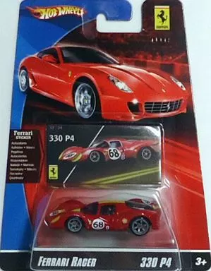 1/64 Ferrari 330 P4 #68(レッド×イエロー) 「Hot Wheels FERRARI RACER」 [M9846-0519]