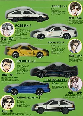コミックトミカ 駿河屋 -<中古>コミックトミカ Vol.4(6台セット) 「頭文字D