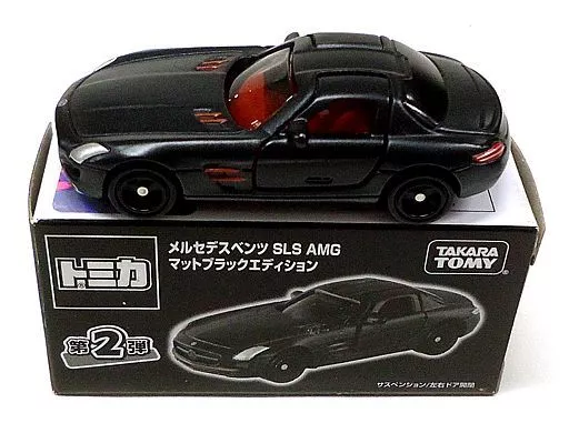 1/65 メルセデスベンツ SLS AMG マットブラックエディション(マットブラック) 「トミカ」 2012年 トミカドリームキャンペーン第2弾 オリジナルトミカ賞