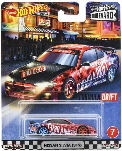 1/64 NISSAN SILVIA S15 「Hot Wheels ブールバード」 [GJT75]