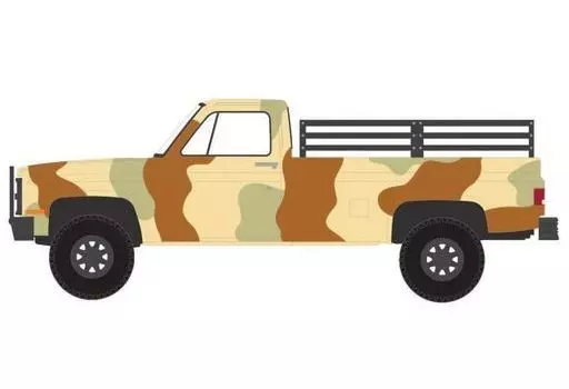 1/64 1987 Chevrolet M1008 CUCV - Desert Camouflage with Troop