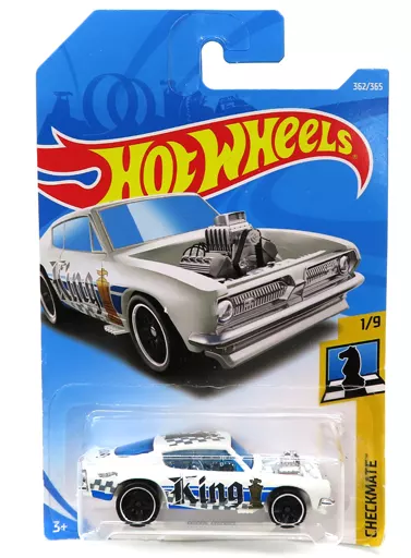 1/64 KING KUDA King(ホワイト×ブルー×シルバー) 「Hot Wheels CHECKMATE」 [FKB09-D7C3]