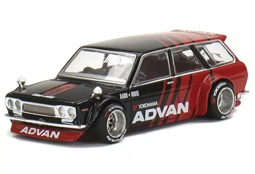 1/64 ダットサン KAIDO 510 ワゴン ADVAN 右ハンドル 「ミニGTシリーズ」 [KHMG033]