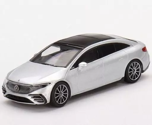 1/64 メルセデス ベンツ EQS 580 4MATIC 左ハンドル(シルバーメタリック) 「ミニGTシリーズ」 [MGT00508-L]_img
