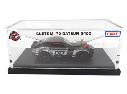 1/64 CUSTOM ’72 DATSUN 240Z(シルバー×ブラック×オレンジ) 「Hot Wheels」 [HNL17]