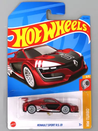 1/64 [STH] ’RENAULT SPORT R.S. 01(レッドメタリック×ホワイト×ブラック) 「Hot Wheels HW TURBO」 [HKL21]