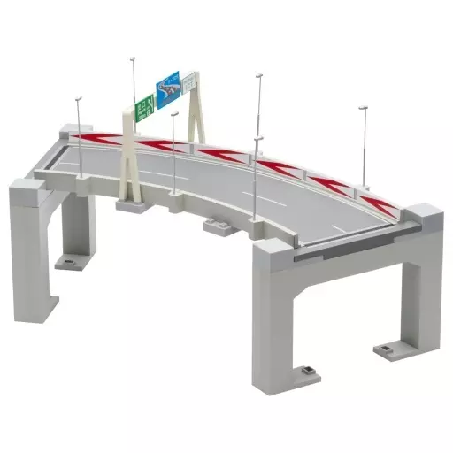 1/64 高速道路(カーブA) 「トミカラマヴィンテージ11a」 [328025]